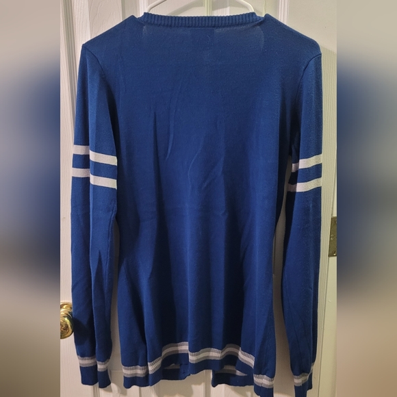 Harry Potter Ravenclaw Blue Cardigan Juniors Size Large - Picture 2 of 3